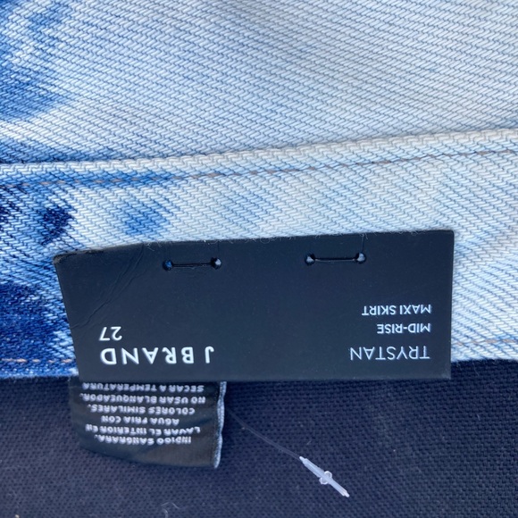 J.BRAND denim skirt. - Picture 7 of 8